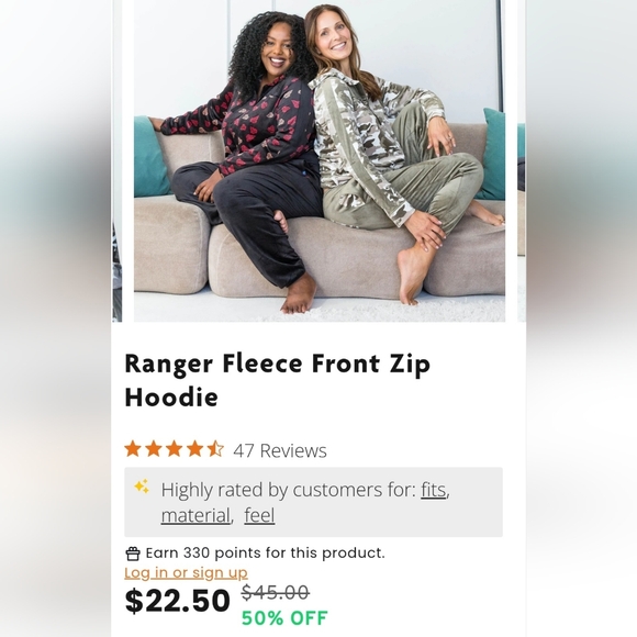 NWT | Lug Ranger Silky Fleece Zip-Front Hoodie - Picture 12 of 12